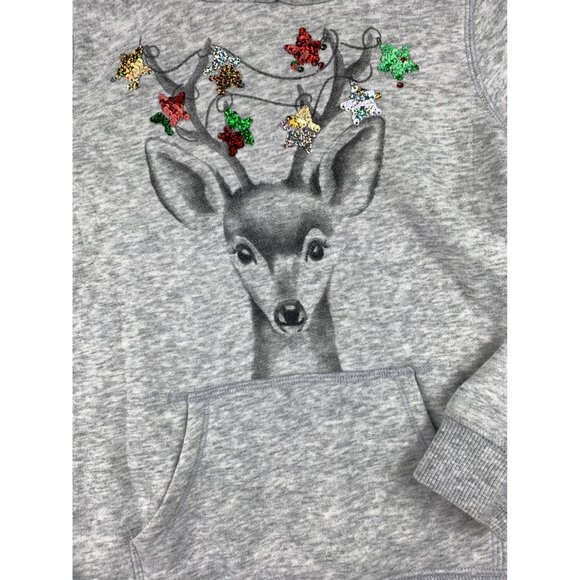 *SOLD* Sonoma Fleece Cozy Reindeer Sweatshirt - Picture 3 of 8